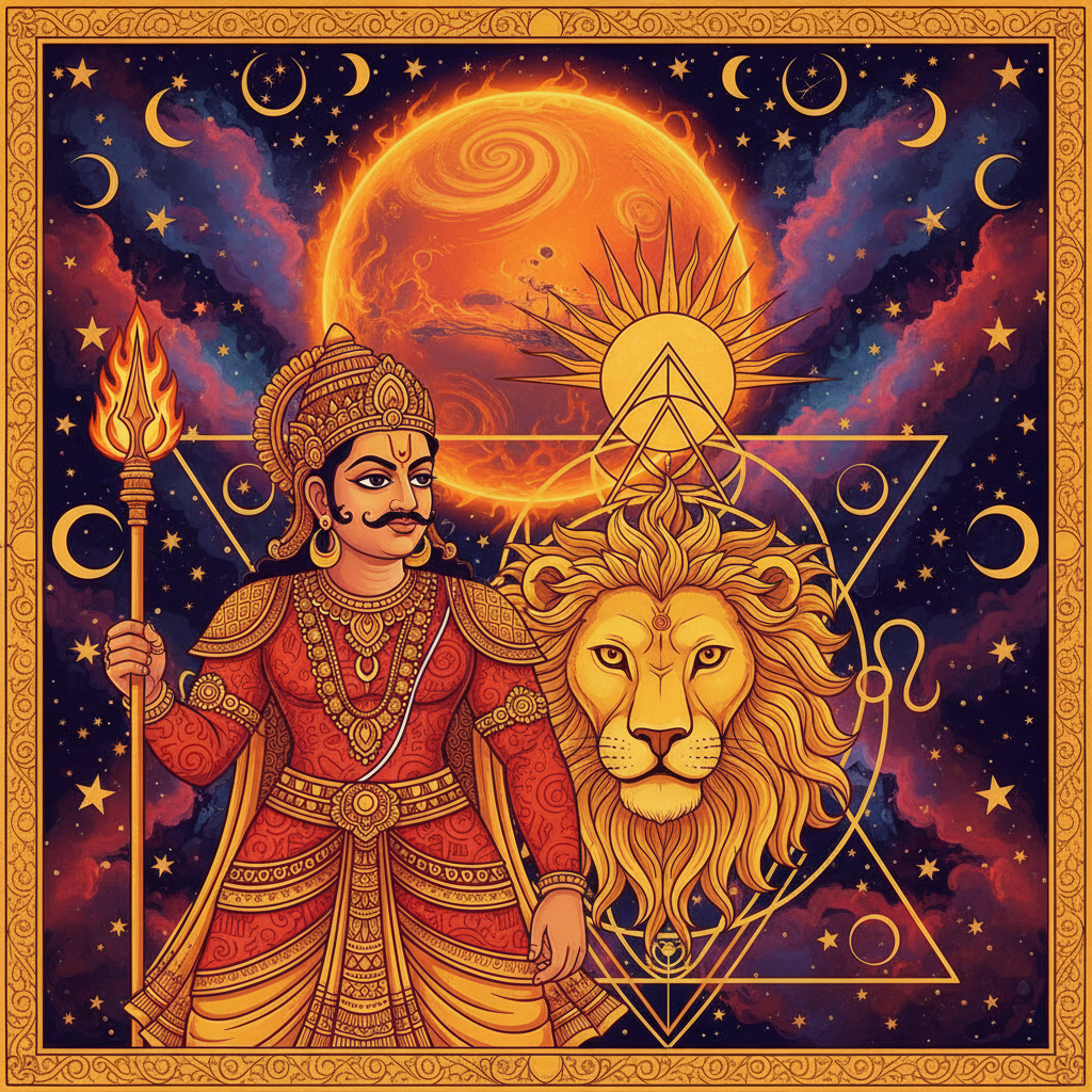 Mars in Leo Lagna: Effects in All 12 Houses for Simha Rashi Natives