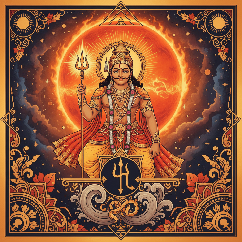 Mars in Scorpio Lagna: Effects in All 12 Houses for Vrishchika Ascendants