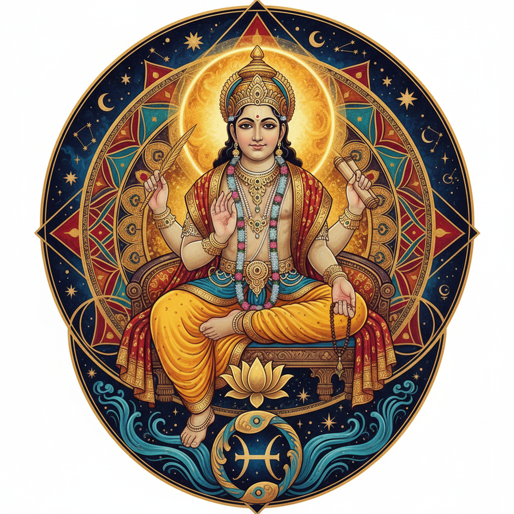 Mercury in Pisces Lagna: Effects of Budha in All 12 Houses for Meena Rasi