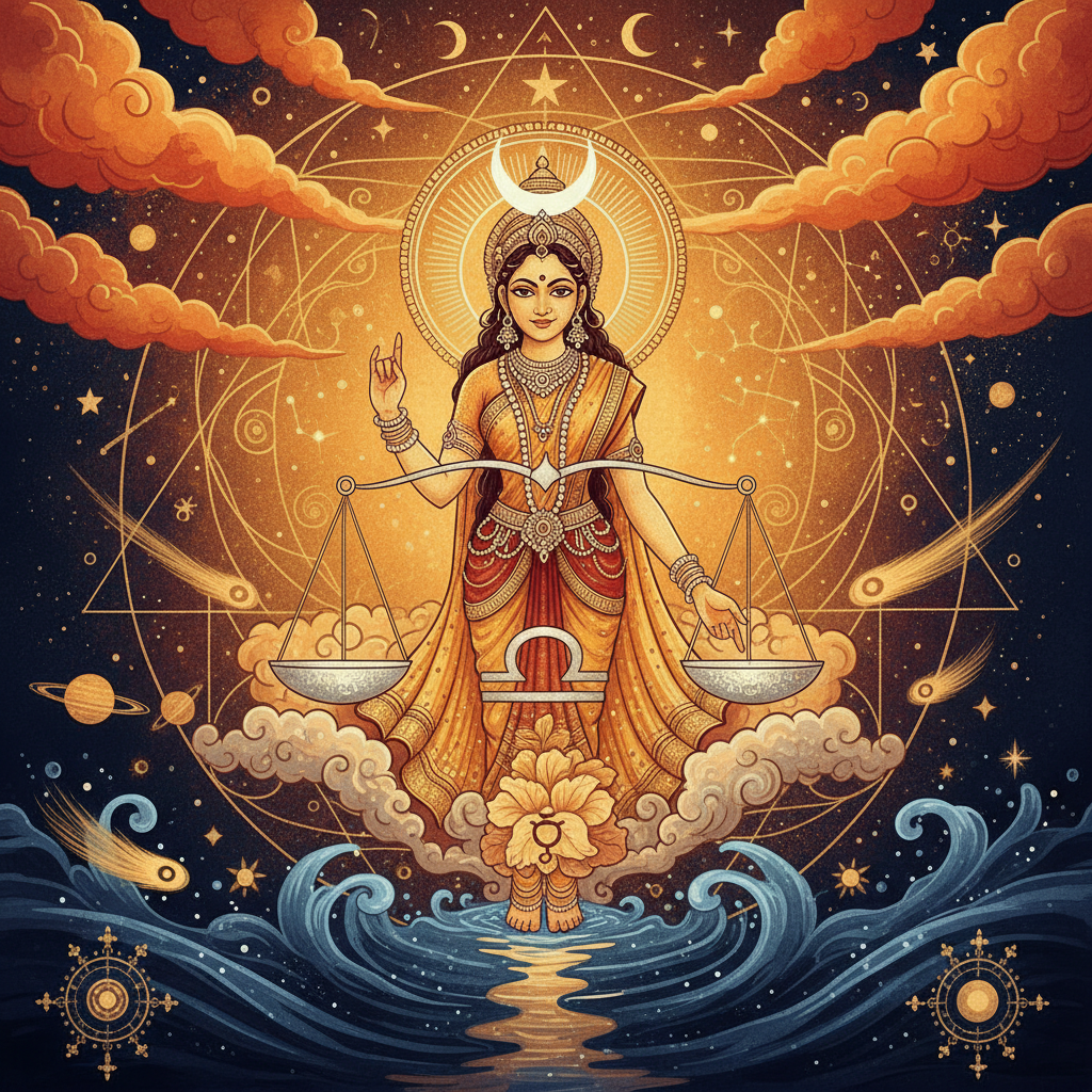 Moon (Chandra) in Libra Lagna: Effects in All 12 Houses | Astro Jothi