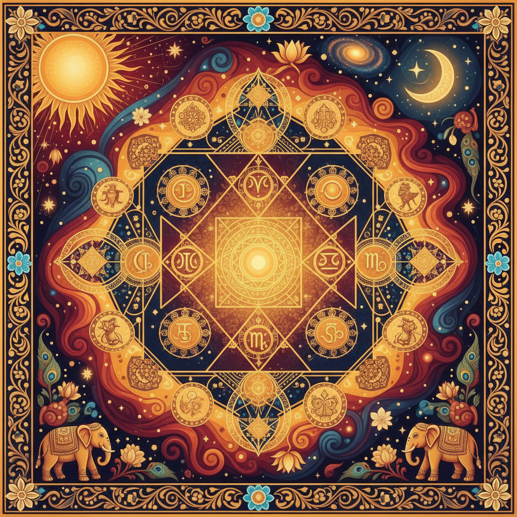 Nakta Yoga: Planetary Light Transfer - Unlocking Indirect Success in Jyotish