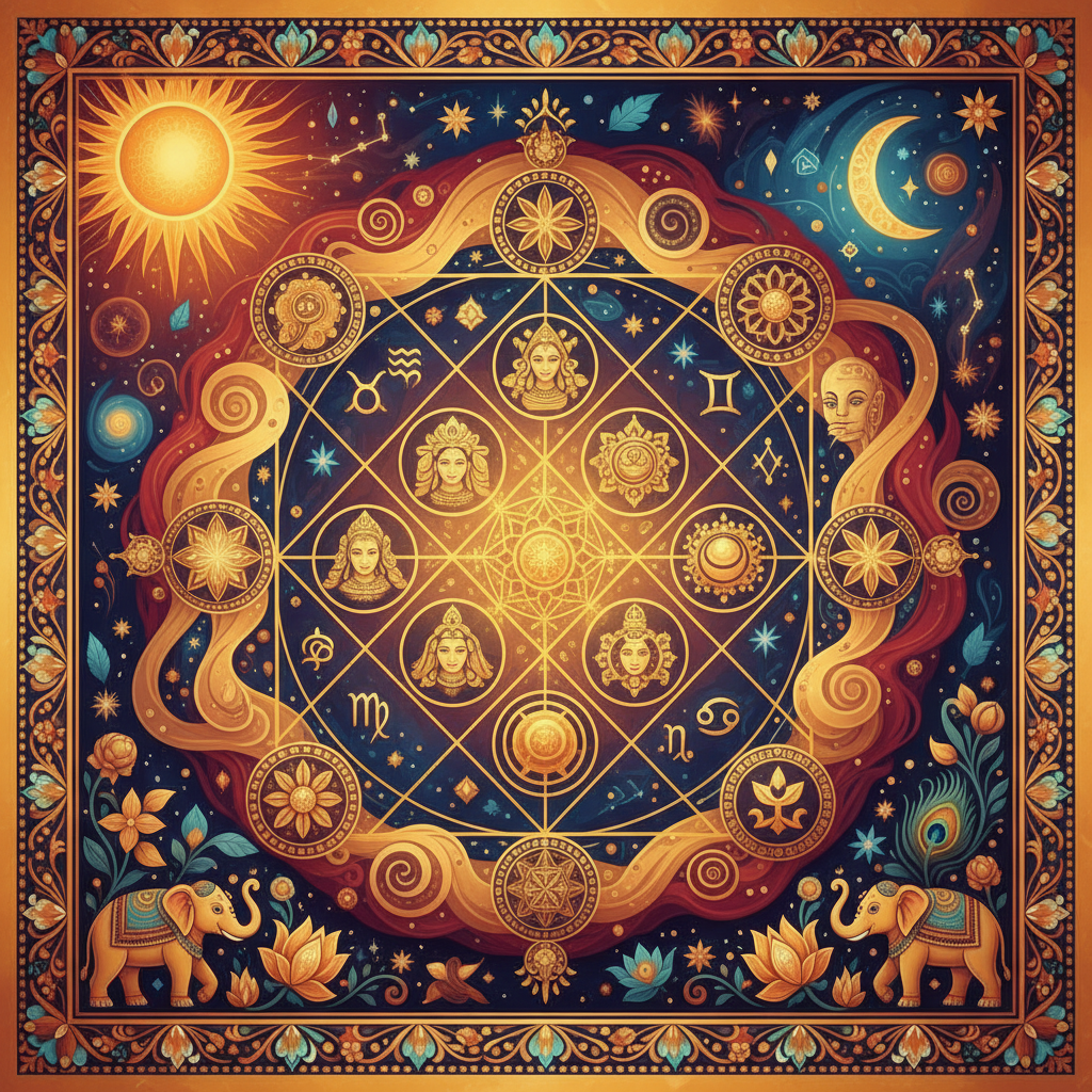 Paap Kartari Yoga: Overcoming Malefic Hemming in Your Jyotish Chart
