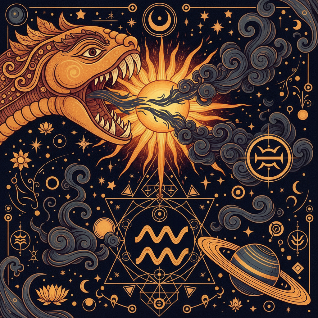 Rahu in Aquarius Lagna: Deep Dive into All 12 House Placements