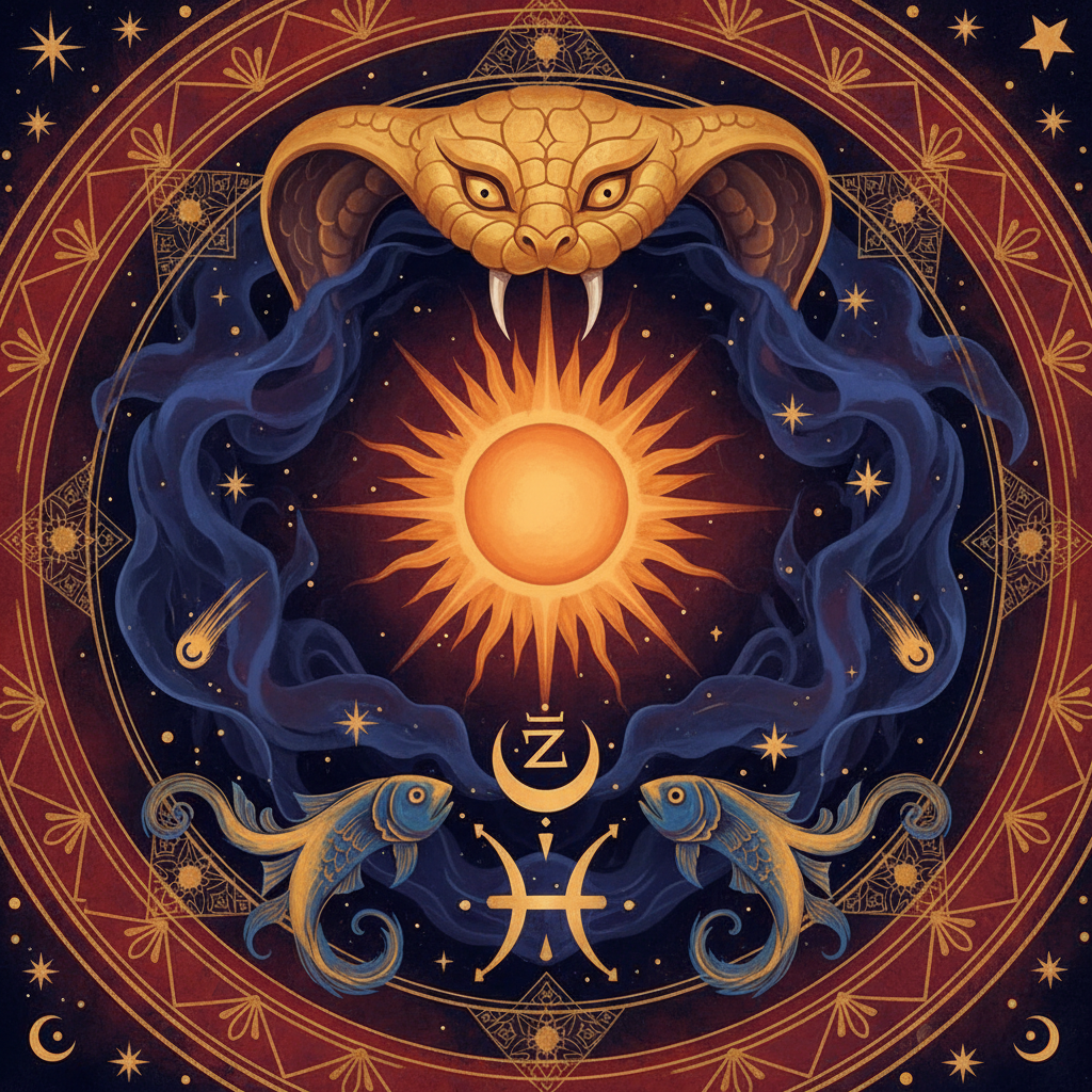 Rahu in Pisces Lagna: Effects in All 12 Houses of Your Birth Chart