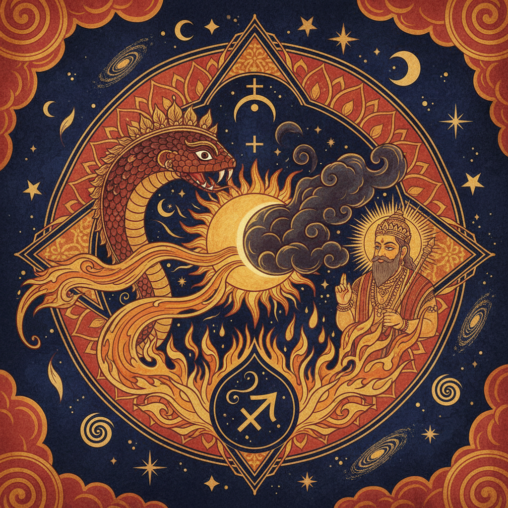 Rahu in Sagittarius Lagna: Effects in All 12 Houses