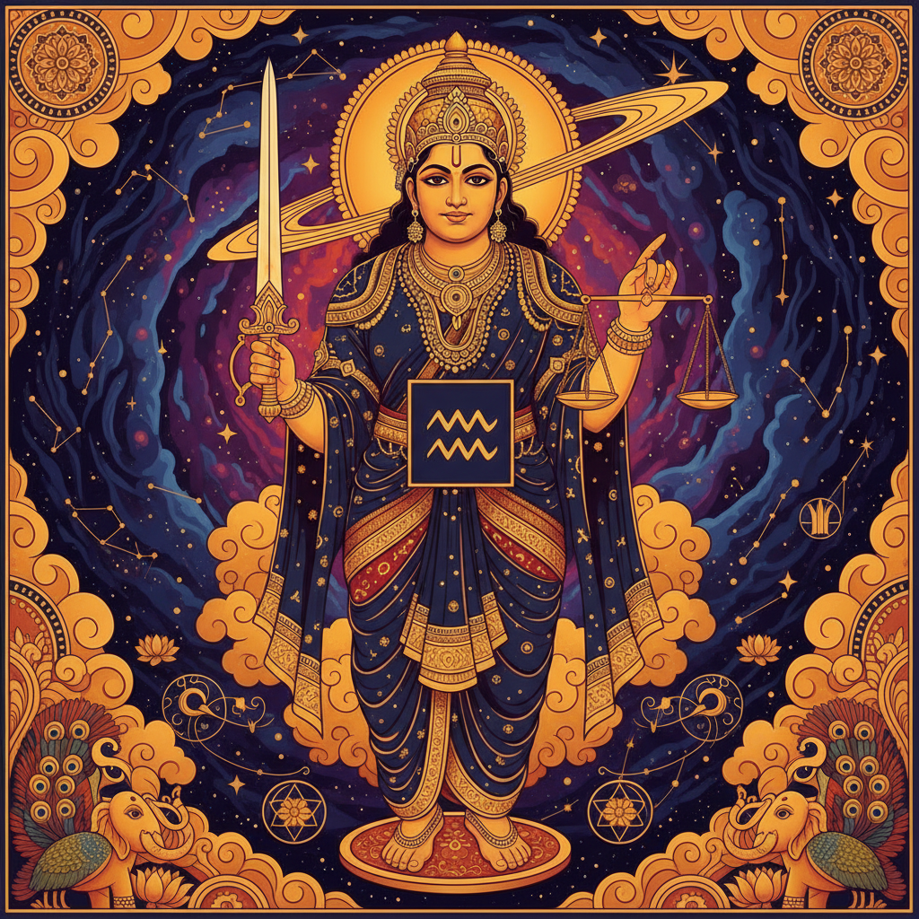 Saturn in Aquarius Lagna: Effects in All 12 Houses for Kumbha Ascendant
