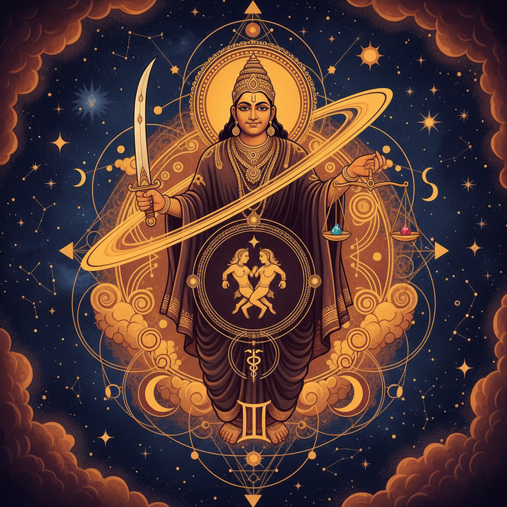Saturn in Gemini Lagna: Effects in All 12 Houses