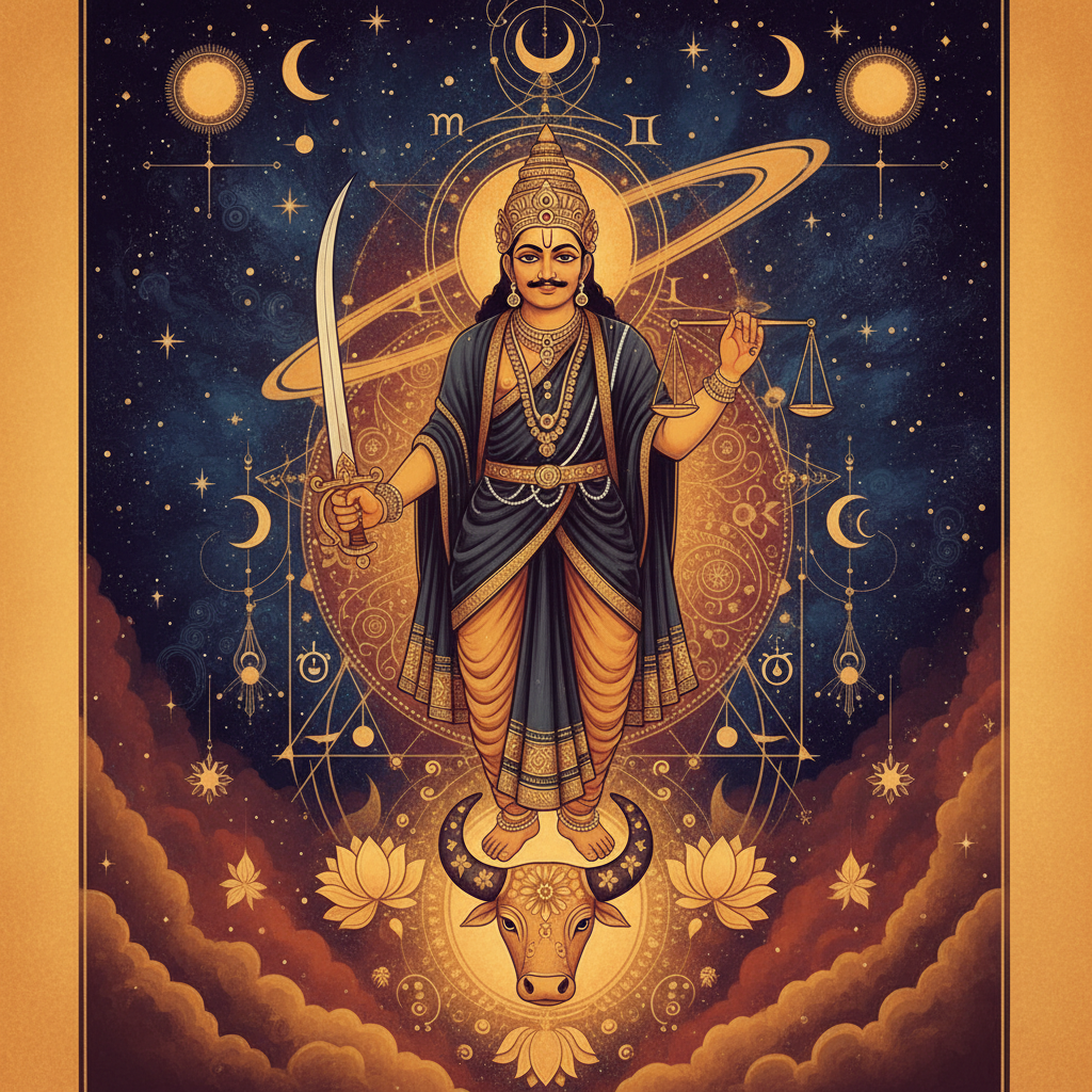 Saturn in Taurus Lagna: Effects of Shani in All 12 Houses for Vrishabha Ascendants