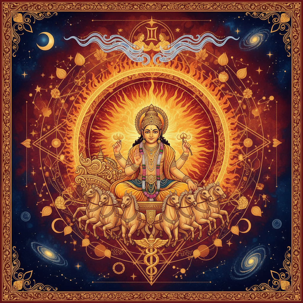 Sun in Gemini Lagna: Effects Across All 12 Houses in Vedic Astrology