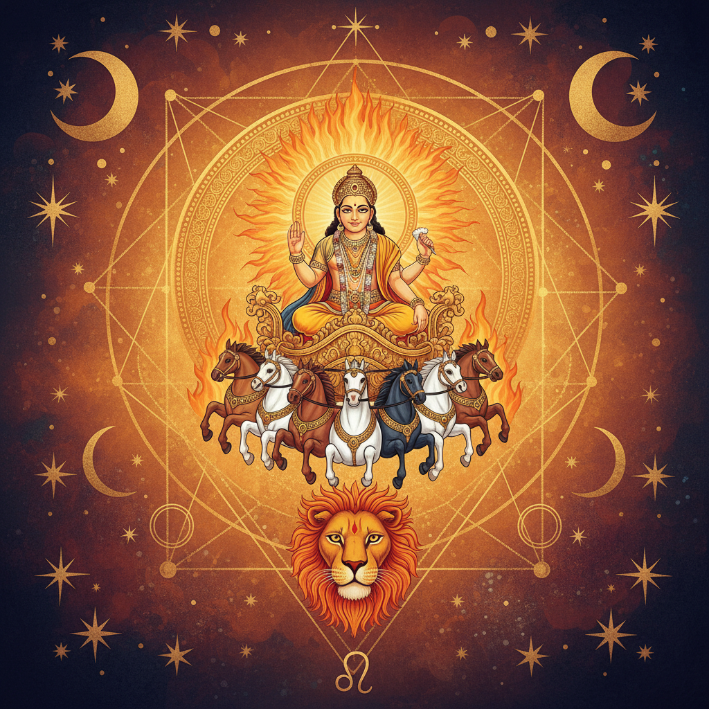 Sun in Leo Lagna: Effects in All 12 Houses (Surya in Simha Lagna)