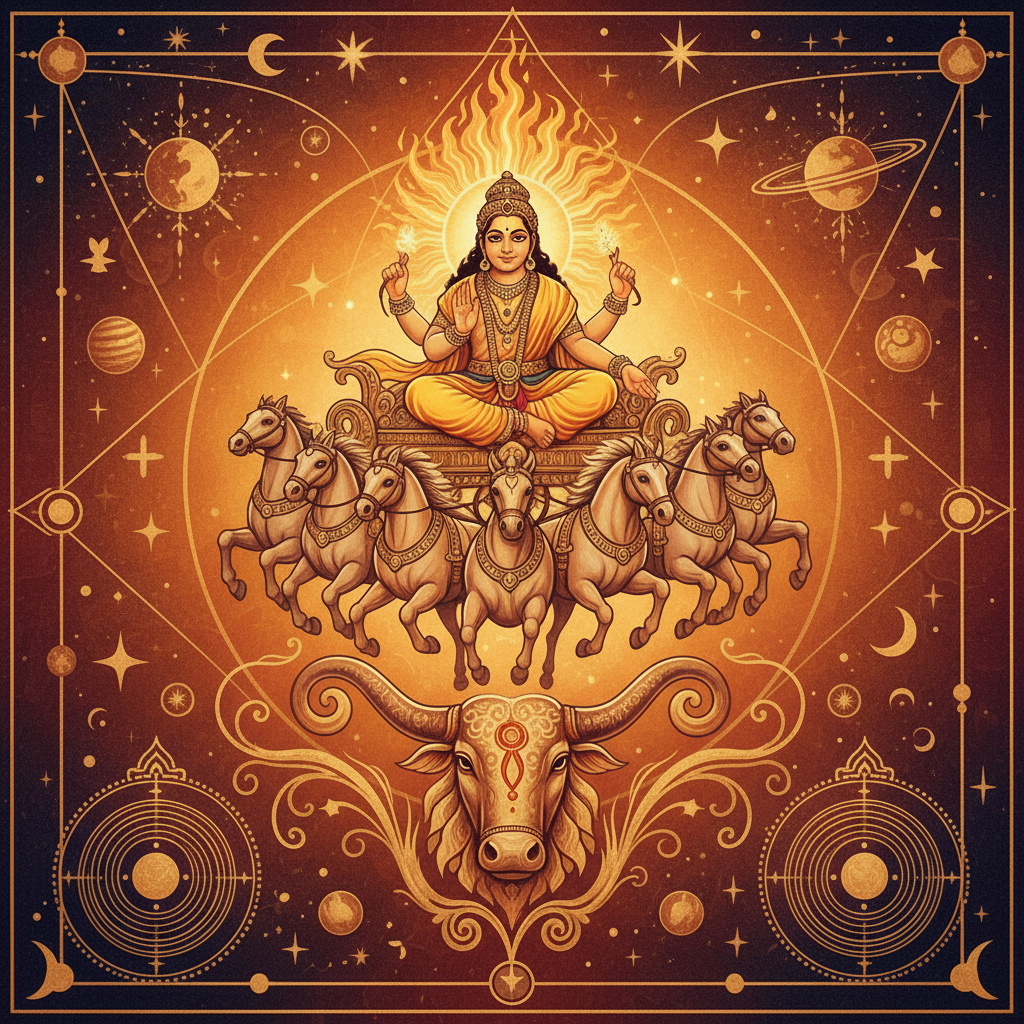 Sun in Taurus Lagna: Effects in All 12 Houses for Vrishabha Ascendants