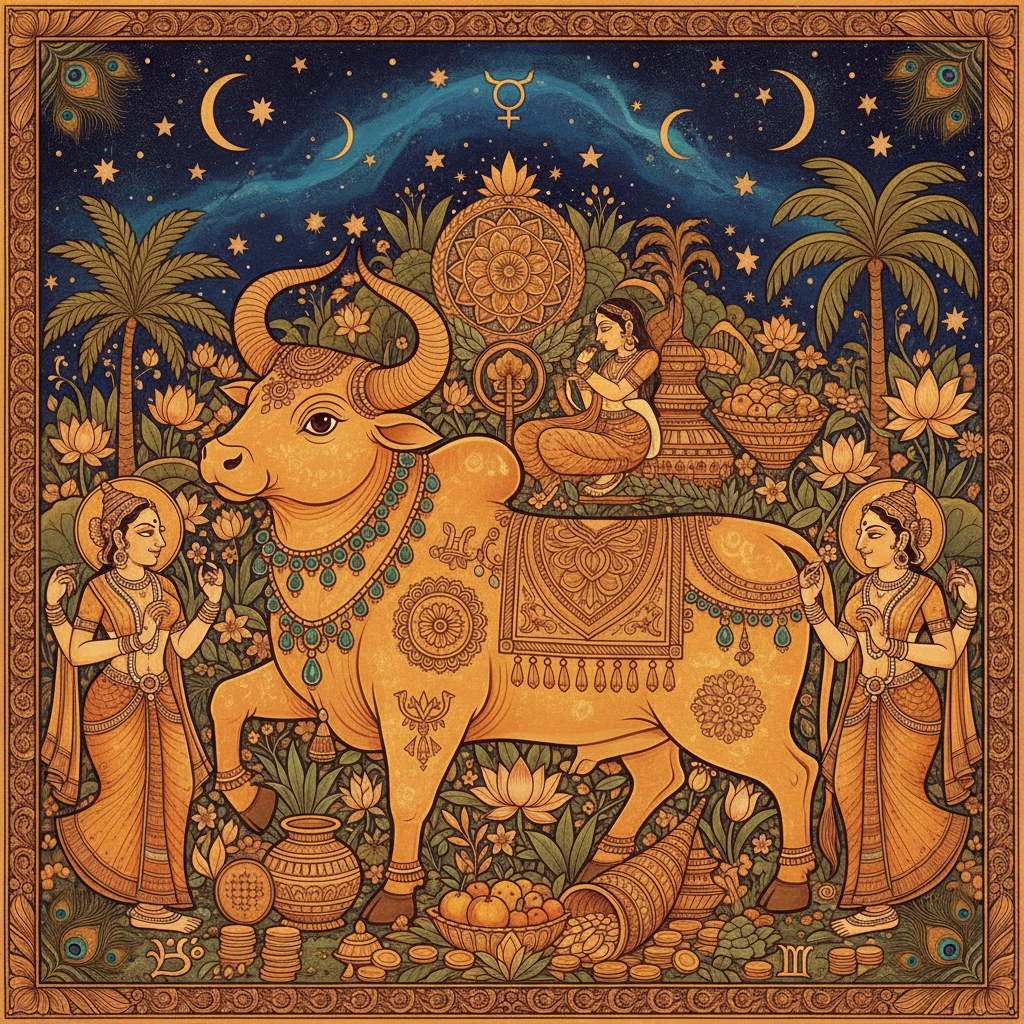 Taurus Ascendant (Vrishabha Lagna) — Nature of the House Lords
